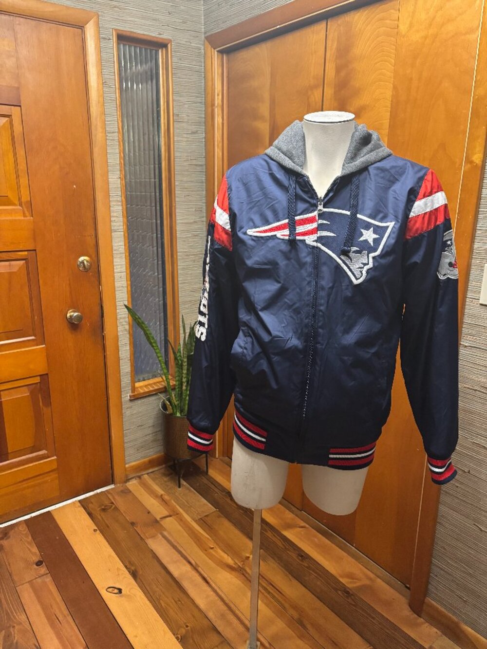 New England Patriots Reversible Full Zip Jacket